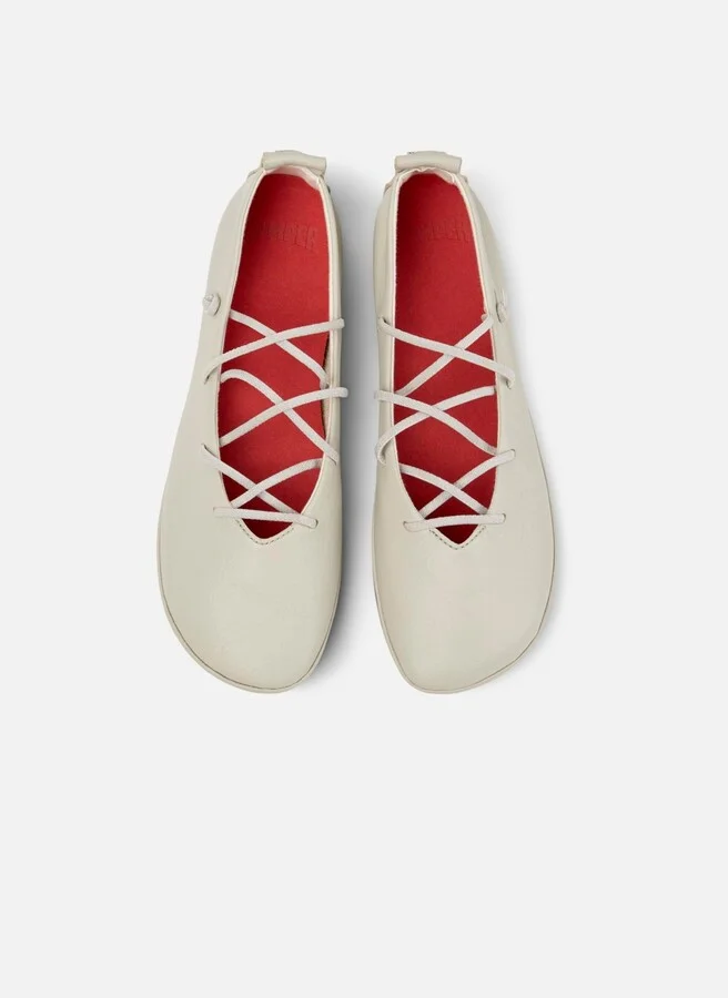 Camper Right Nina Leather Ballerina - Image 3