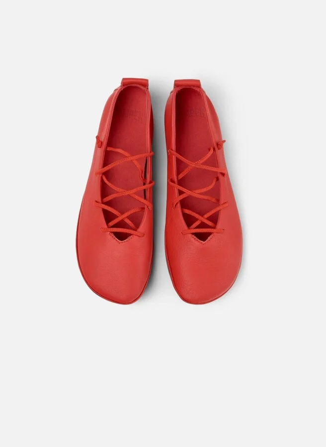 Camper Right Nina Leather Ballerina - Image 7