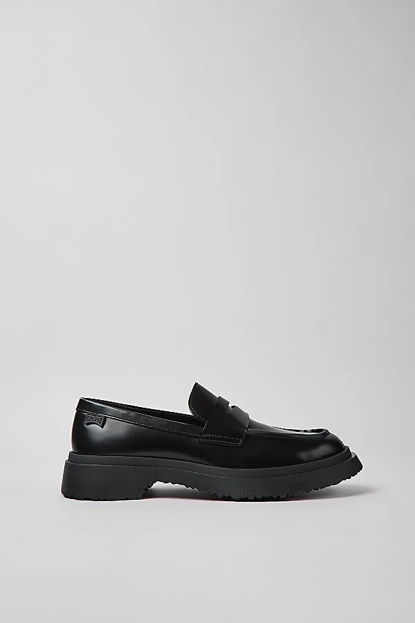 Camper Walden Leather Loafers in Black - Image 2