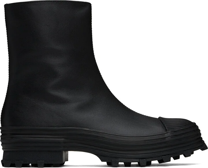 CAMPERLAB Black Traktori Boots