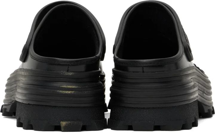 CAMPERLAB Black Traktori Clogs - Image 2