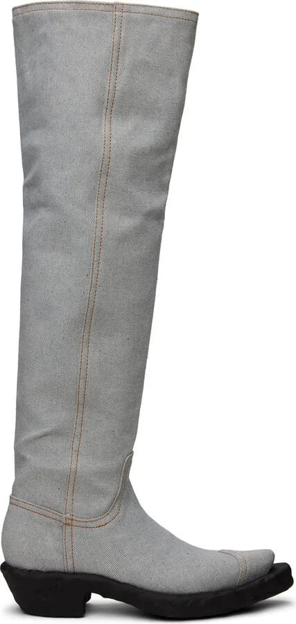 CAMPERLAB Blue Venga Tall Boots