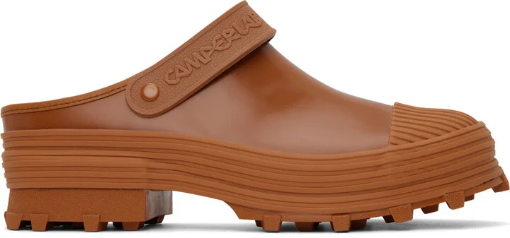 CAMPERLAB Brown Traktori Clogs