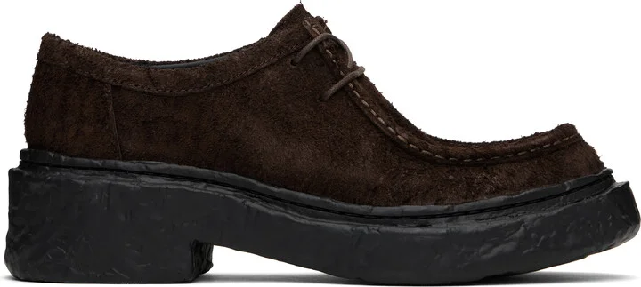 CAMPERLAB Brown Vamonos Derbys