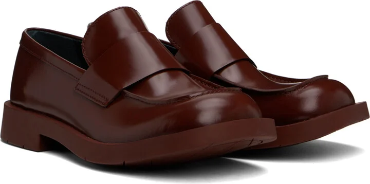 CAMPERLAB Burgundy MIL 1978 Loafers - Image 4