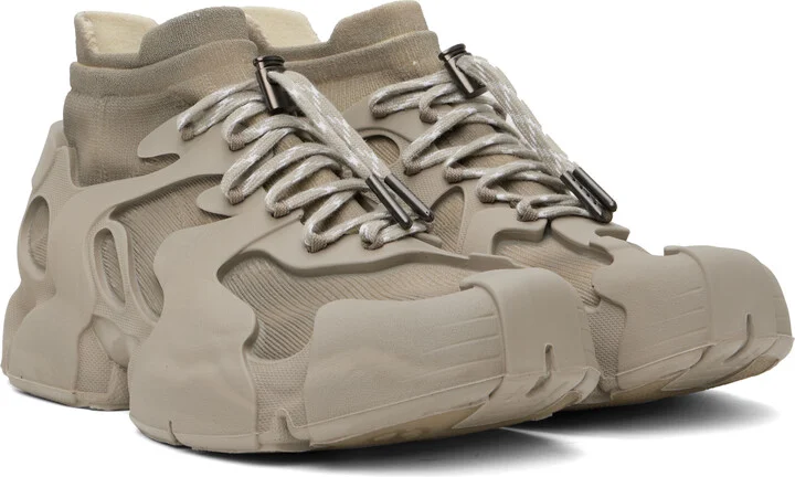 CAMPERLAB Gray CONCEPT(K) Edition Tossu Sneakers - Image 4