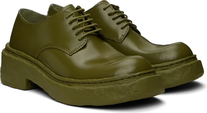 CAMPERLAB Green Vamonos Derbys - Image 4