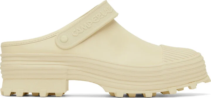 CAMPERLAB Off-White Traktori Clogs