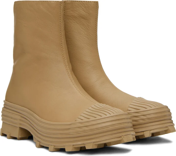 CAMPERLAB Taupe Traktori Boots - Image 4