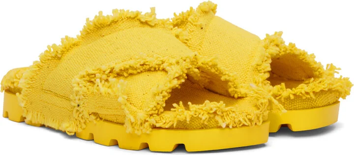 CAMPERLAB Yellow Brutus Sandals - Image 4