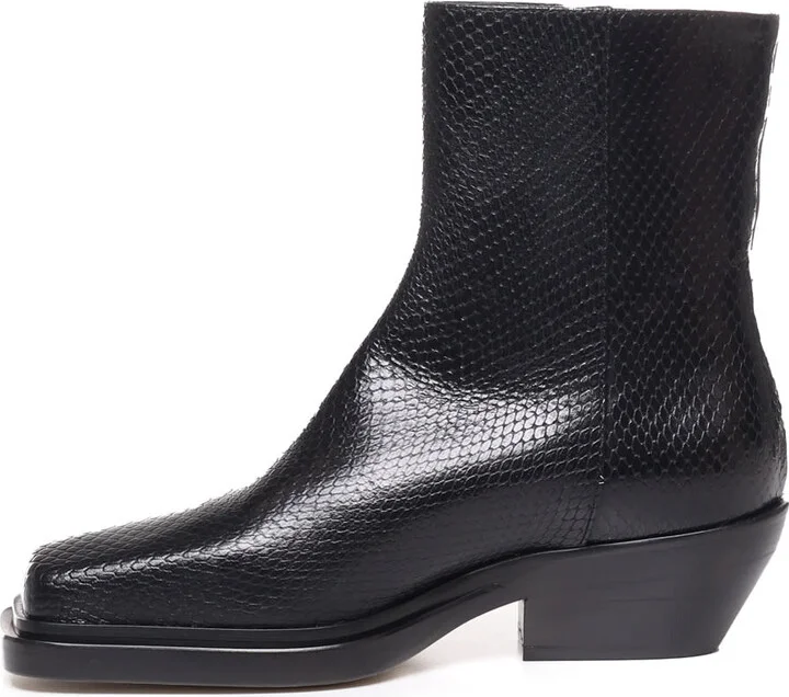 Camperos In Python Effect Leather - Image 4