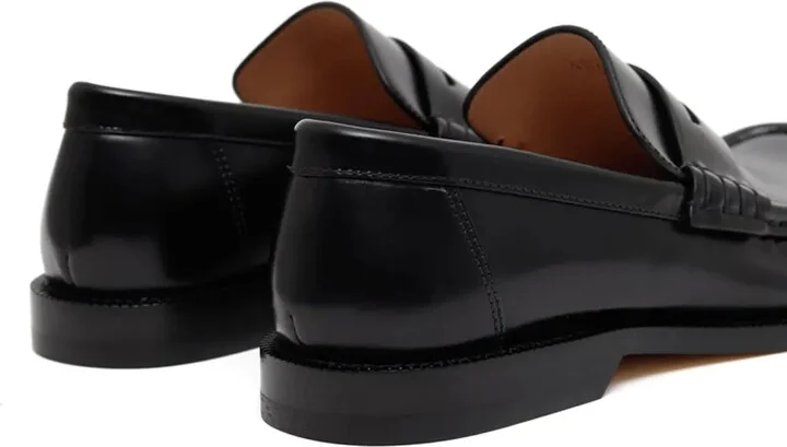 Campo asymmetrical leather loafers - Image 3