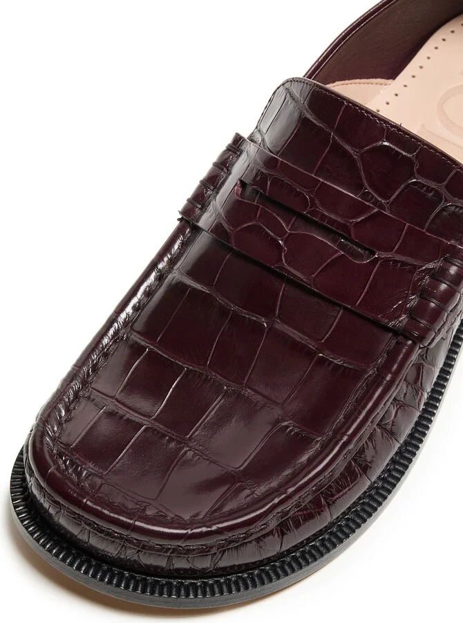Campo bi-material loafers - Image 6
