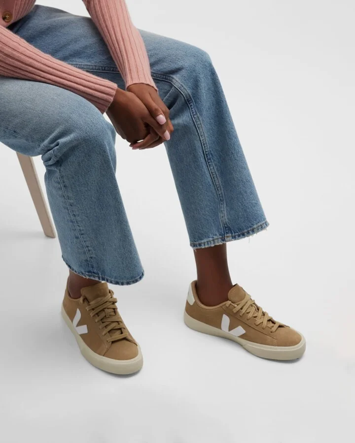 Campo Bicolor Leather Low-Top Sneakers - Image 3