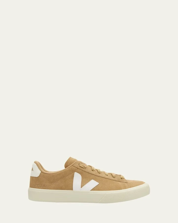 Campo Bicolor Leather Low-Top Sneakers