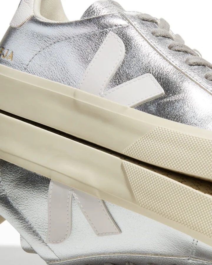 Campo Bicolor Metallic Low-Top Sneakers - Image 2