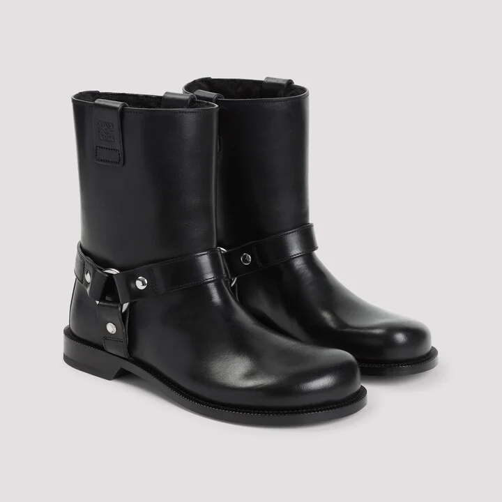 Campo Biker Shearling Boots - Image 5