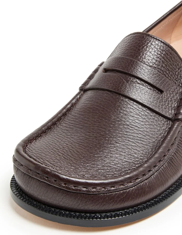 Campo brushed calfskin loafers - Image 6