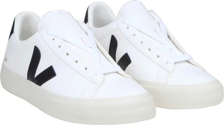 Campo Chromefree In Black And White Leather - Image 2