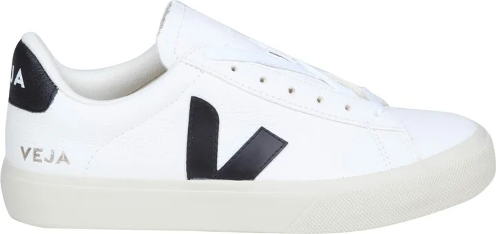 Campo Chromefree In Black And White Leather