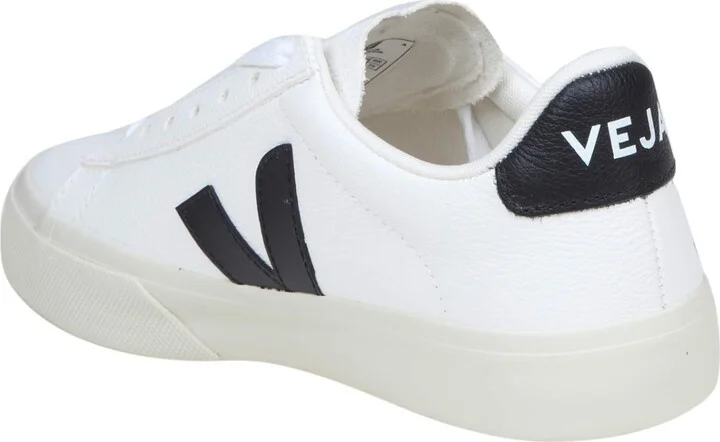 Campo Chromefree In White/black Leather - Image 3