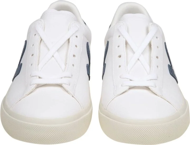 Campo Chromefree In White/blue Leather - Image 2