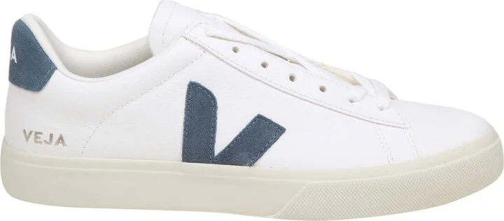 Campo Chromefree In White/blue Leather