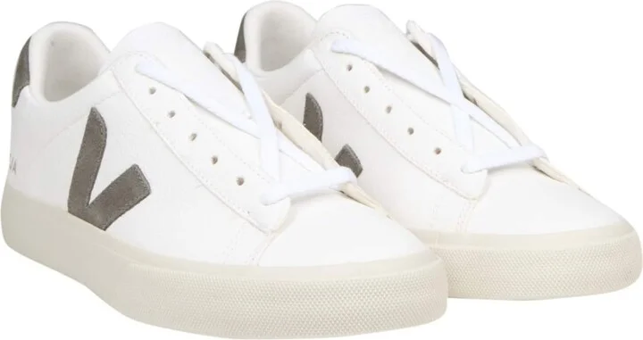 Campo Chromefree In White/khaki Leather - Image 2