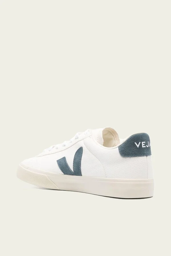 Campo Chromefree Leather Men Sneaker in White California - Image 3