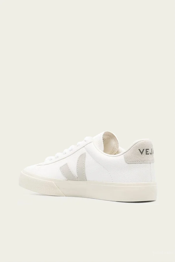 Campo Chromefree Leather Sneaker in White Natural - Image 3