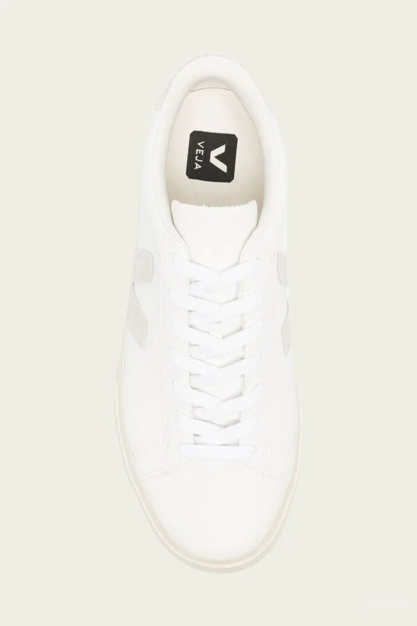 Campo Chromefree Leather Sneaker in White Natural - Image 4
