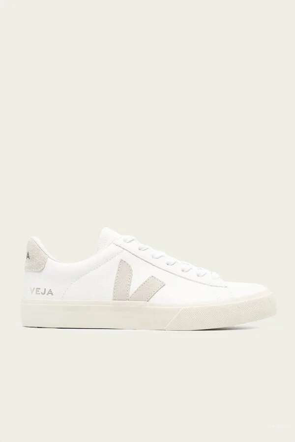 Campo Chromefree Leather Sneaker in White Natural