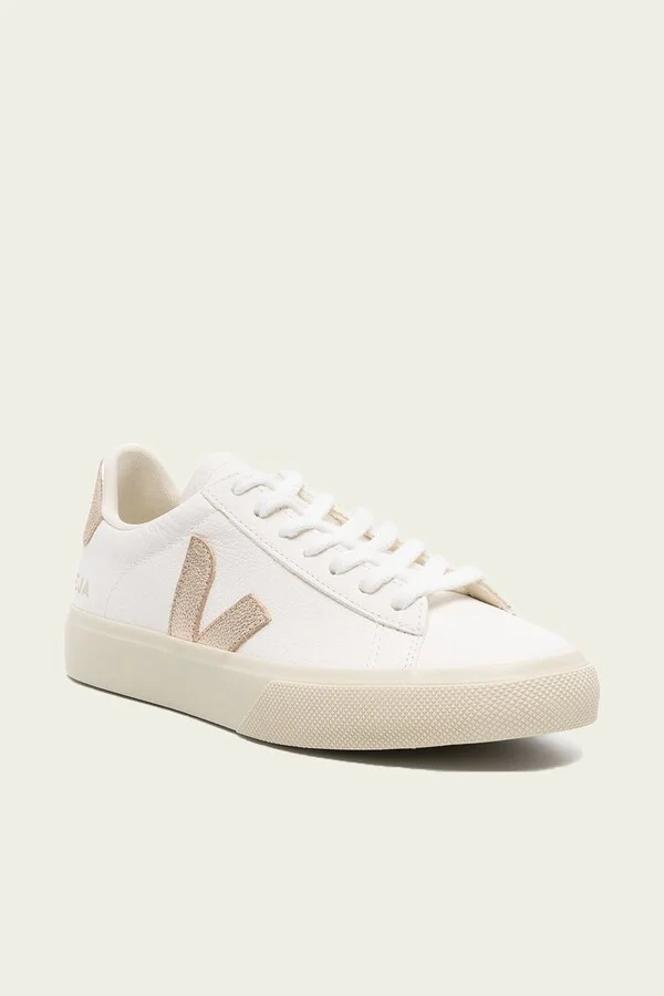 Campo Chromefree Leather Sneaker in White Platine - Image 2