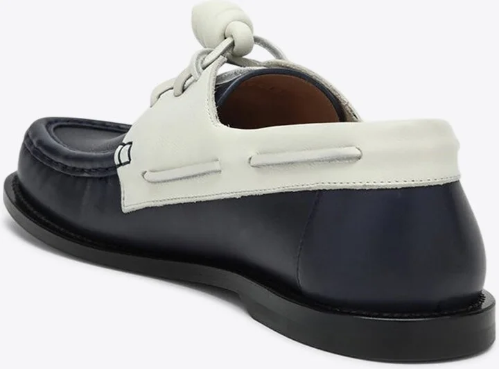 Campo Leather Lace-Up Boat Shoes - Image 2