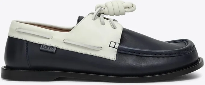 Campo Leather Lace-Up Boat Shoes