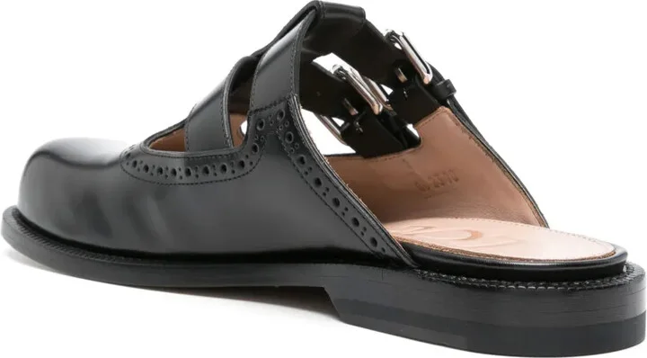 Campo leather Mary Jane mules - Image 3