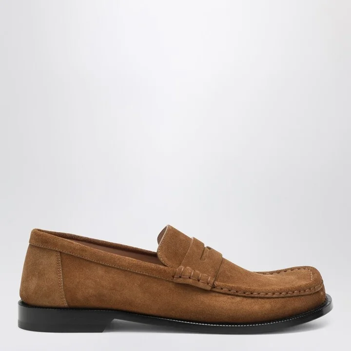 Campo loafers in tobacco suede