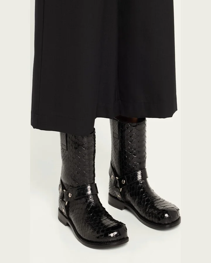 Campo Python Harness Biker Booties - Image 4