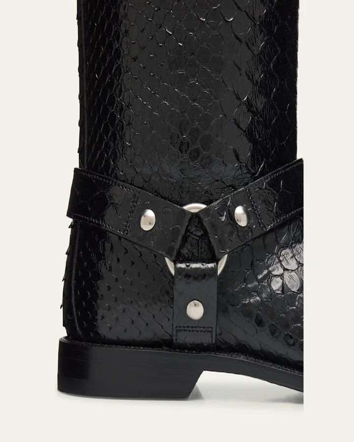 Campo Python Harness Biker Booties - Image 11