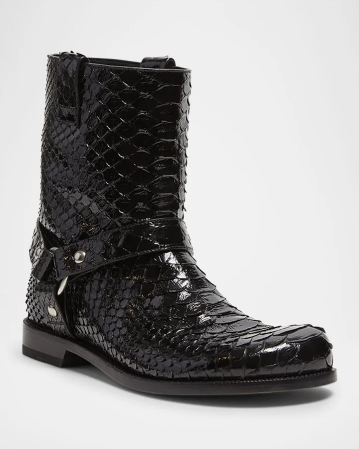 Campo Python Harness Biker Booties - Image 2