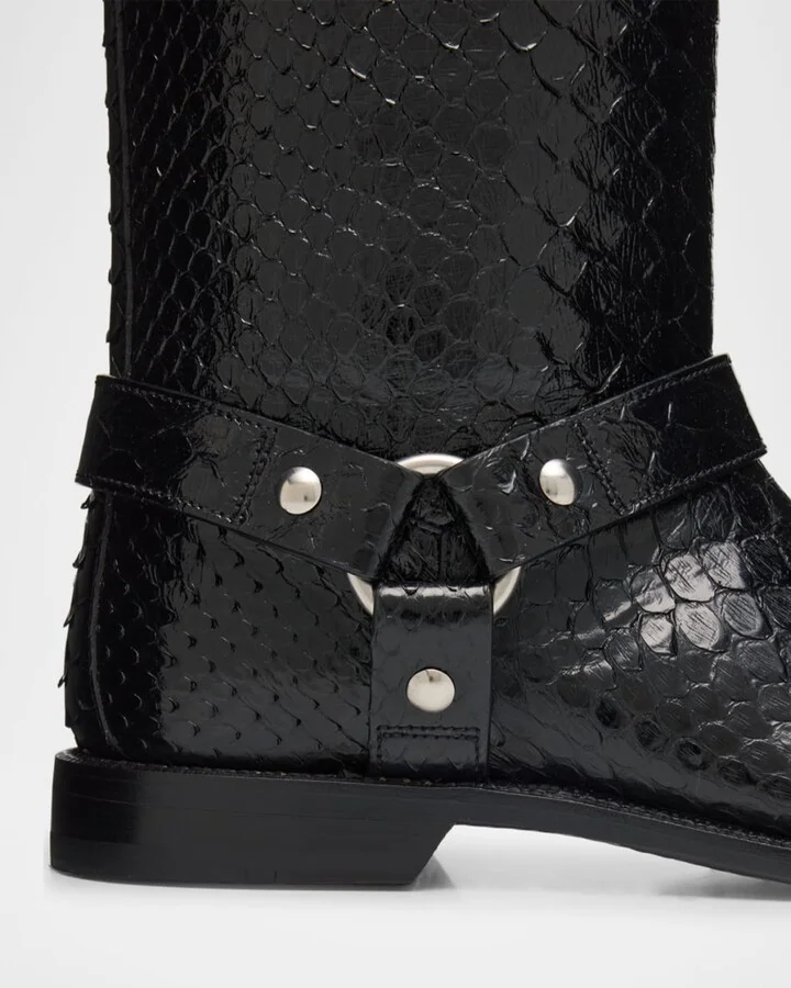 Campo Python Harness Biker Booties - Image 5