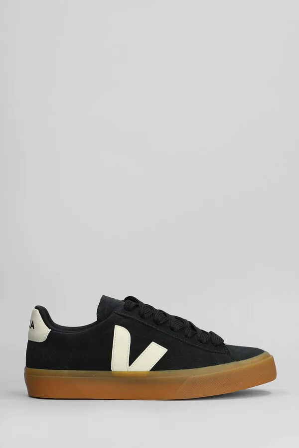 Campo Sneakers In Black Suede