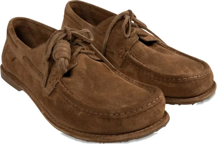 Campo suede lace-up boat shoes - Image 2