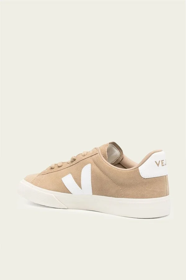 Campo Suede Leather Men Sneaker in Dune White - Image 3