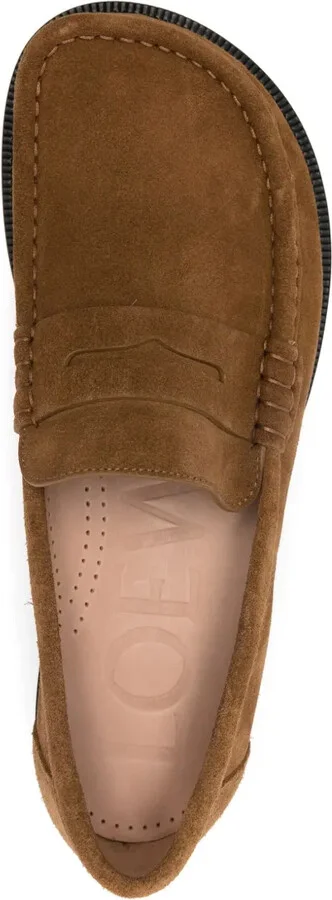 Campo suede penny loafers - Image 4