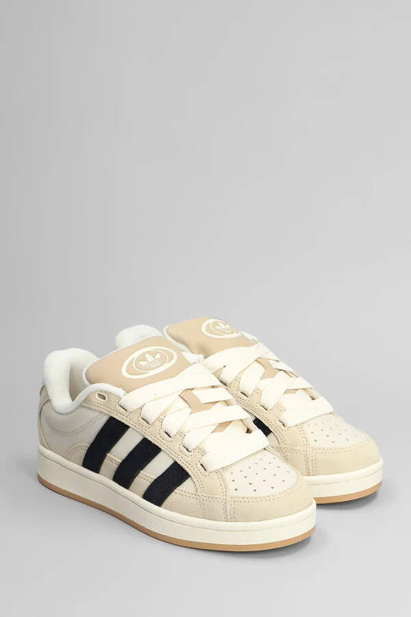 Campus 00s Beta Sneakers In Beige Suede And Leather - Image 2
