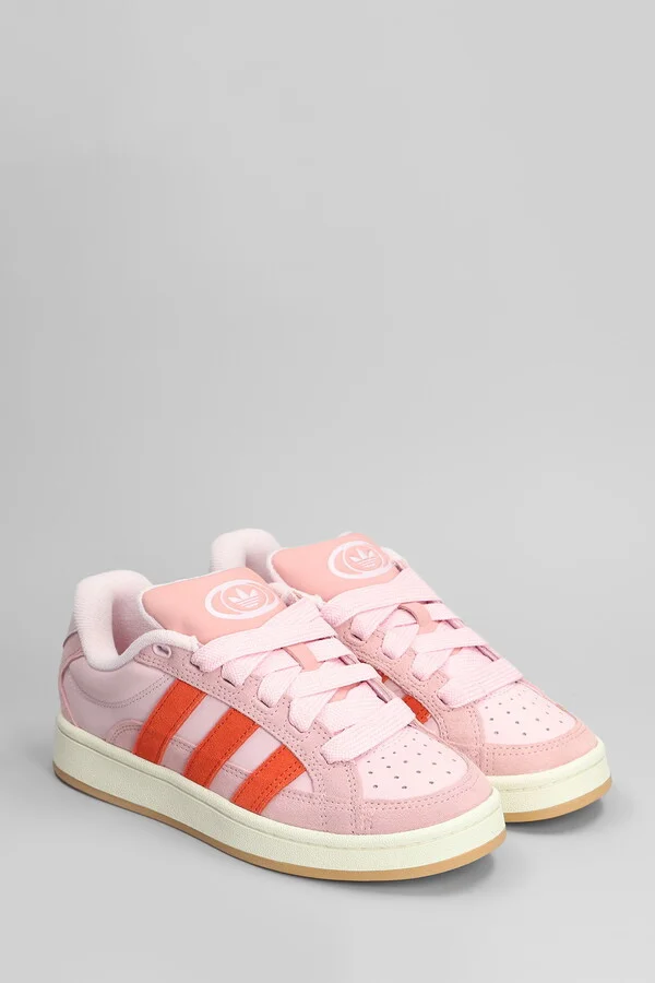 Campus 00s Beta Sneakers In Rose-pink Suede And Leather - Image 2