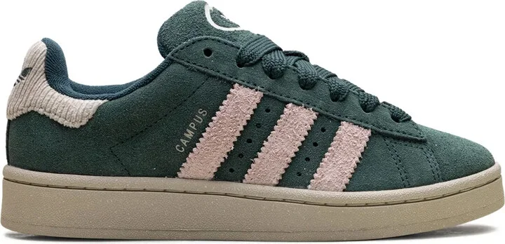 Campus 00s "Mineral Green/Sandy Pink" sneakers