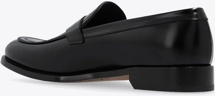 Canada Gancini Leather Penny Loafers - Image 2