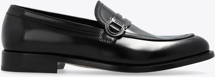 Canada Gancini Leather Penny Loafers